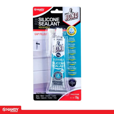 Handy Hardware Silicone Sealant Household 70g 91843