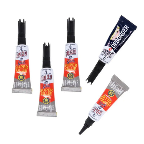 Handy Hardware Super Glue and Debonder Set 15g 5Pk 250691