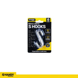 Handy Hardware XXS Hook Stainless Steel XS 50x20x3mm 6Pk 276189
