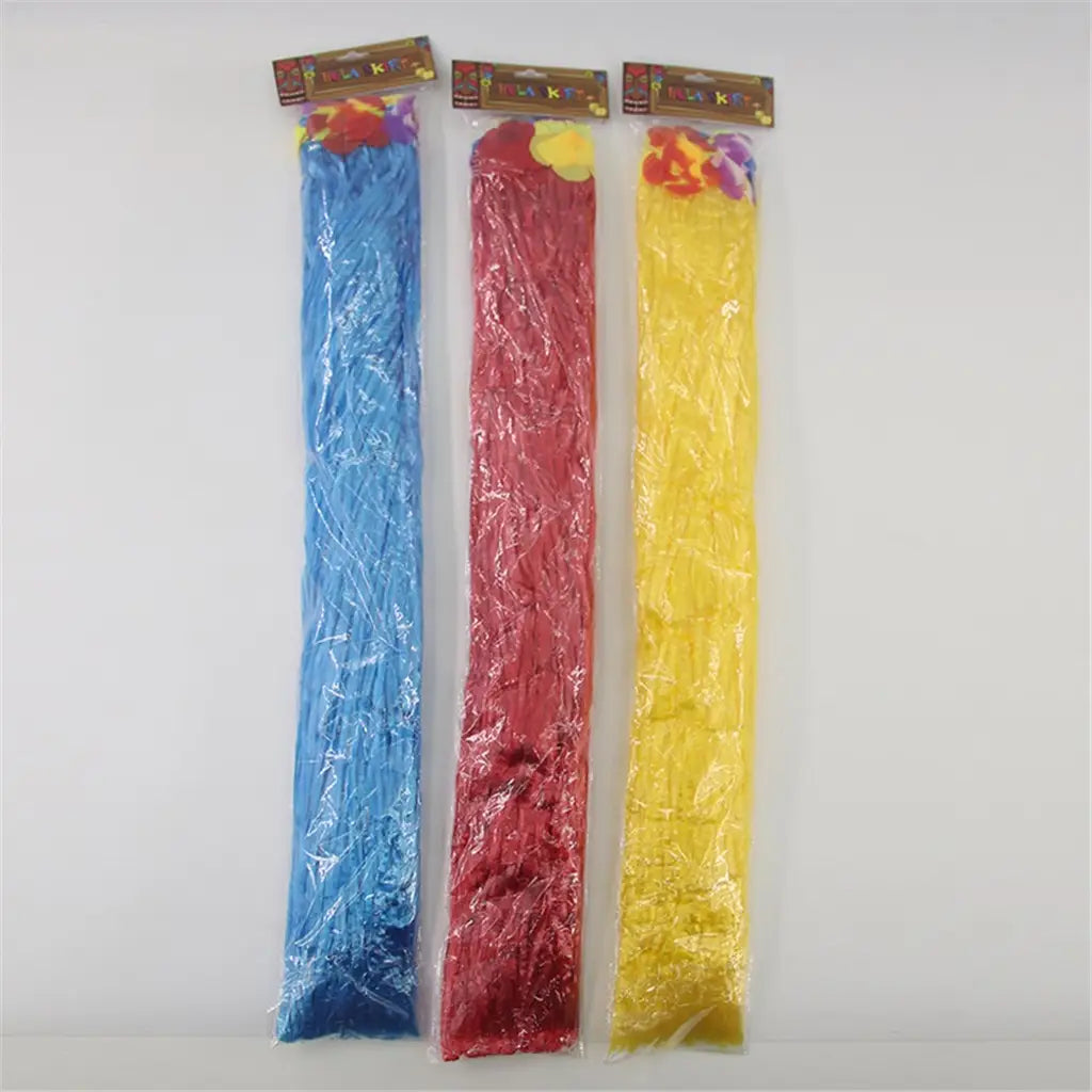 Hawaiian Assorted Adult Hula Skirt 80cm A19115
