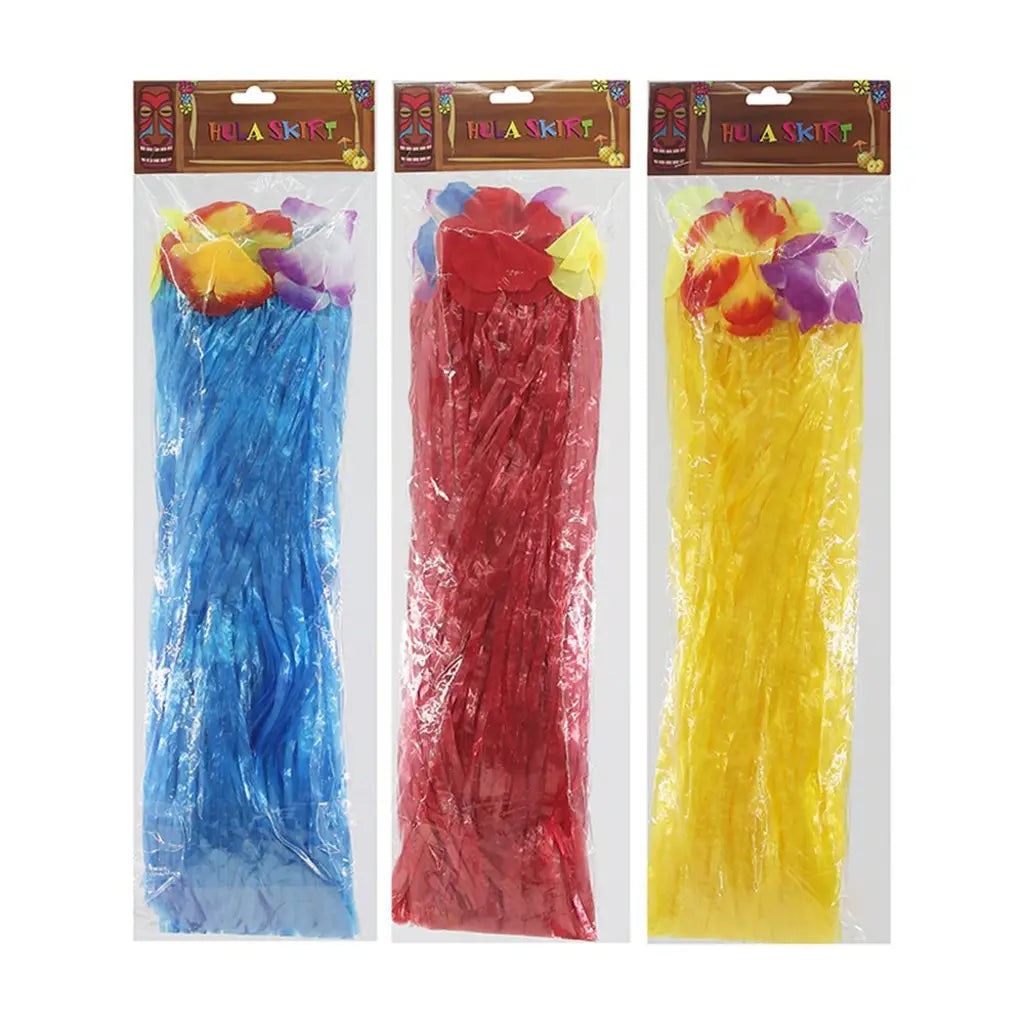 Hawaiian Assorted Child Hula Skirt 40cm A32909