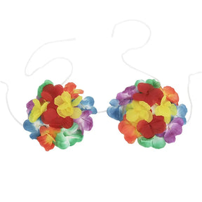 Hawaiian Luau Flower Bra PP11056