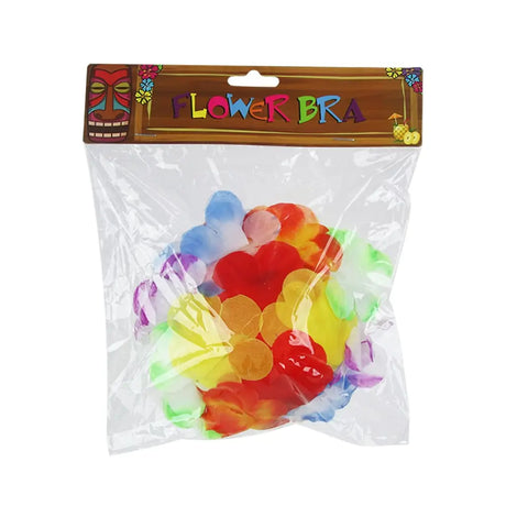 Hawaiian Luau Flower Bra PP11056