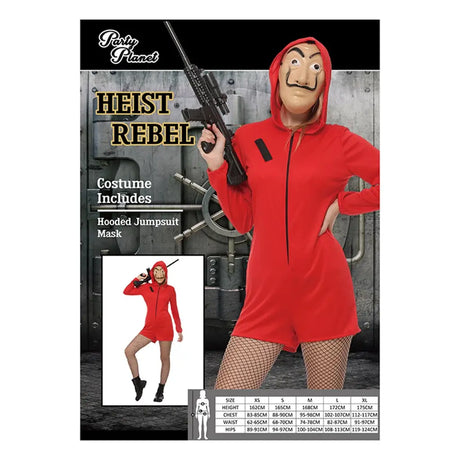 Heist Rebel Costume PP29078