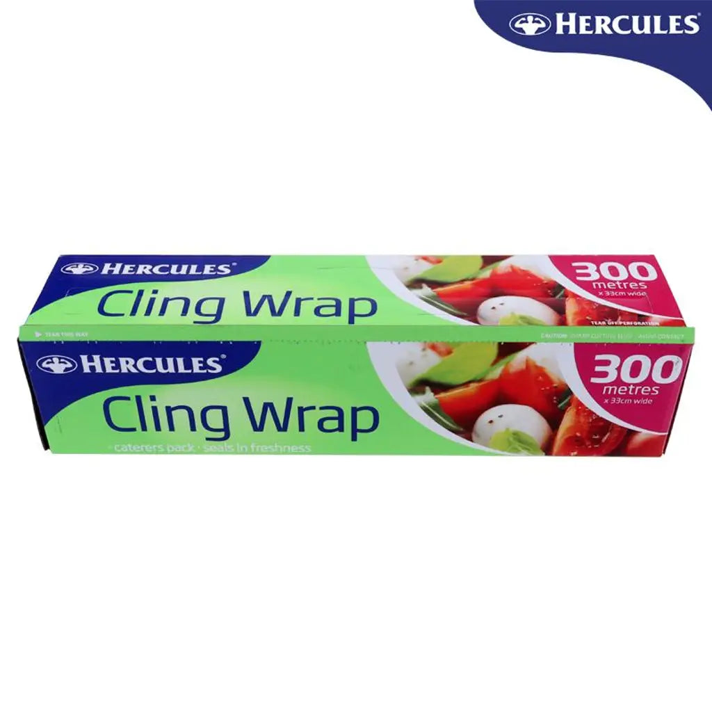 Hercules Kitchen Consumables Cling Wrap 3000x33cm HCW30