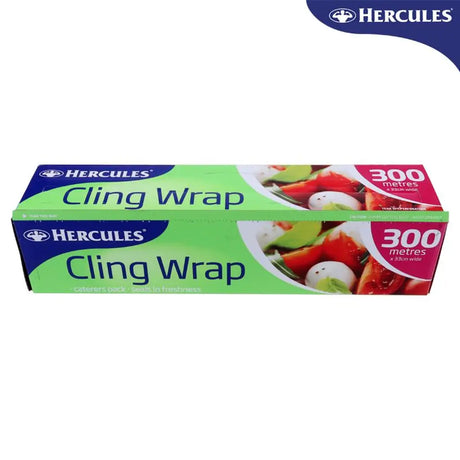 Hercules Kitchen Consumables Cling Wrap 3000x33cm HCW30