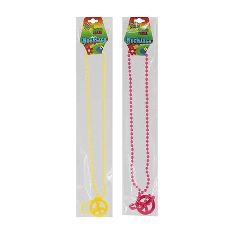 Hippie Peace Sign Necklace A157015
