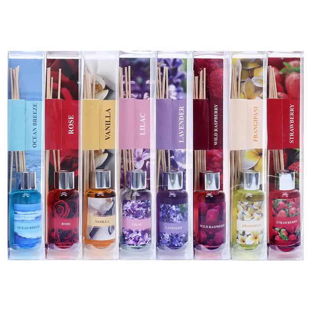 Home Fragrance Reed Diffuser 8 Assorted Scents 50ml 48397