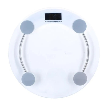 Home Master Bathroom Scale Round Glass 281091