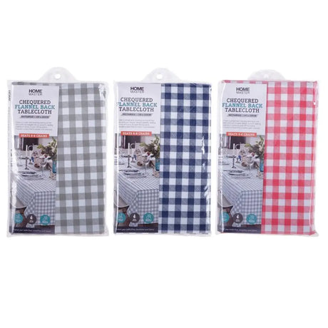 Home Master Checkered Rectangle Tablecloth 130x225cm 232444