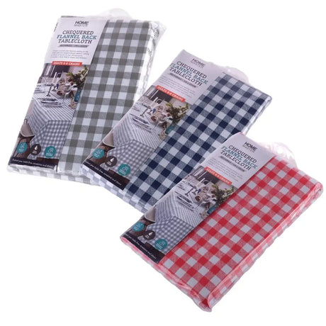 Home Master Checkered Rectangle Tablecloth 130x225cm 232444