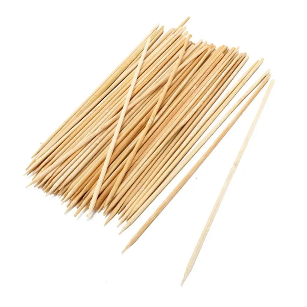 Home Master Eco Friendly Bamboo Skewers BBQ 4mmX30cm 72Pk 203802