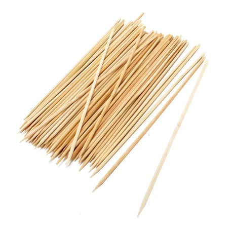 Home Master Eco Friendly Bamboo Skewers BBQ 4mmX30cm 72Pk 203802