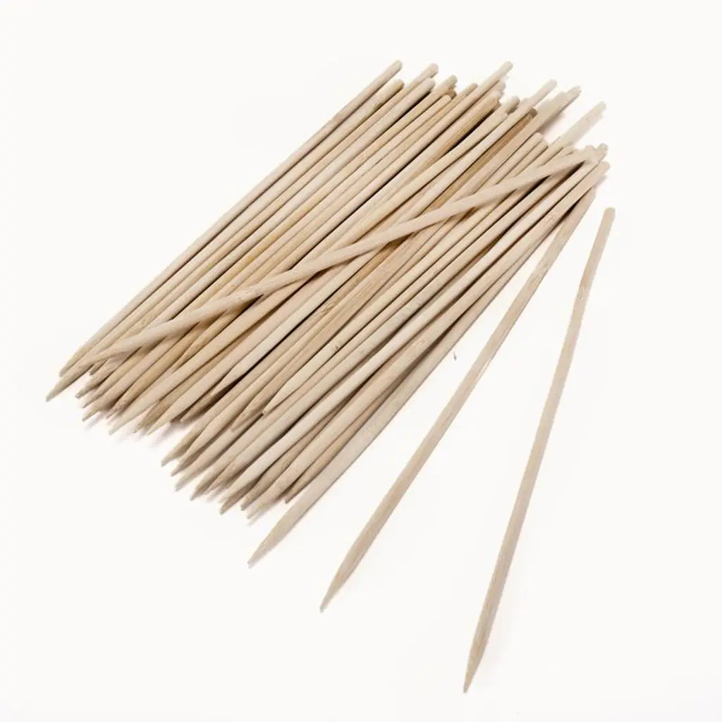 Home Master Eco Friendly Bamboo Skewers BBQ 5mmX25cm 45Pk 207848