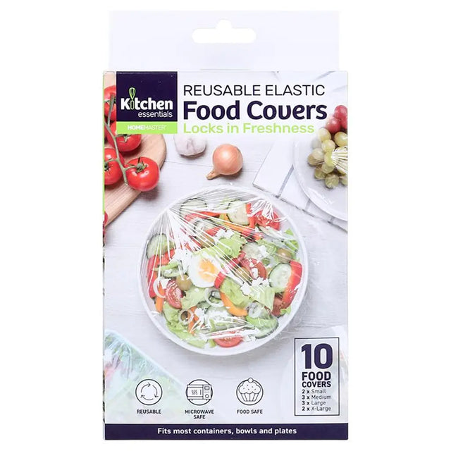 Home Master Food Cover Assorted Covers 10Pk 156207