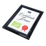 Home Master Frame Certificate A4 Black 21x29.7cm 61617
