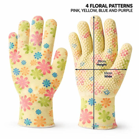 Home Master Garden Gloves With Grip Nylon 221325
