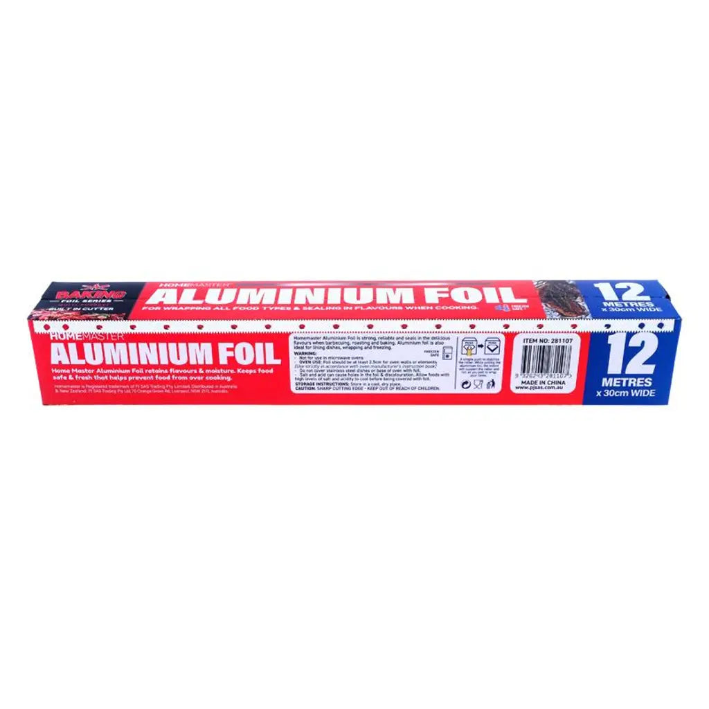 Home Master Kitchen Consumables Aluminium Foil 30cmX12m 281107