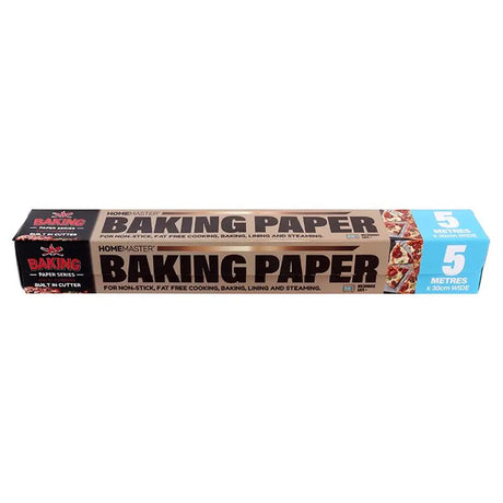 Home Master Kitchen Consumables Baking Paper Non Stick 5mX30cm 151318
