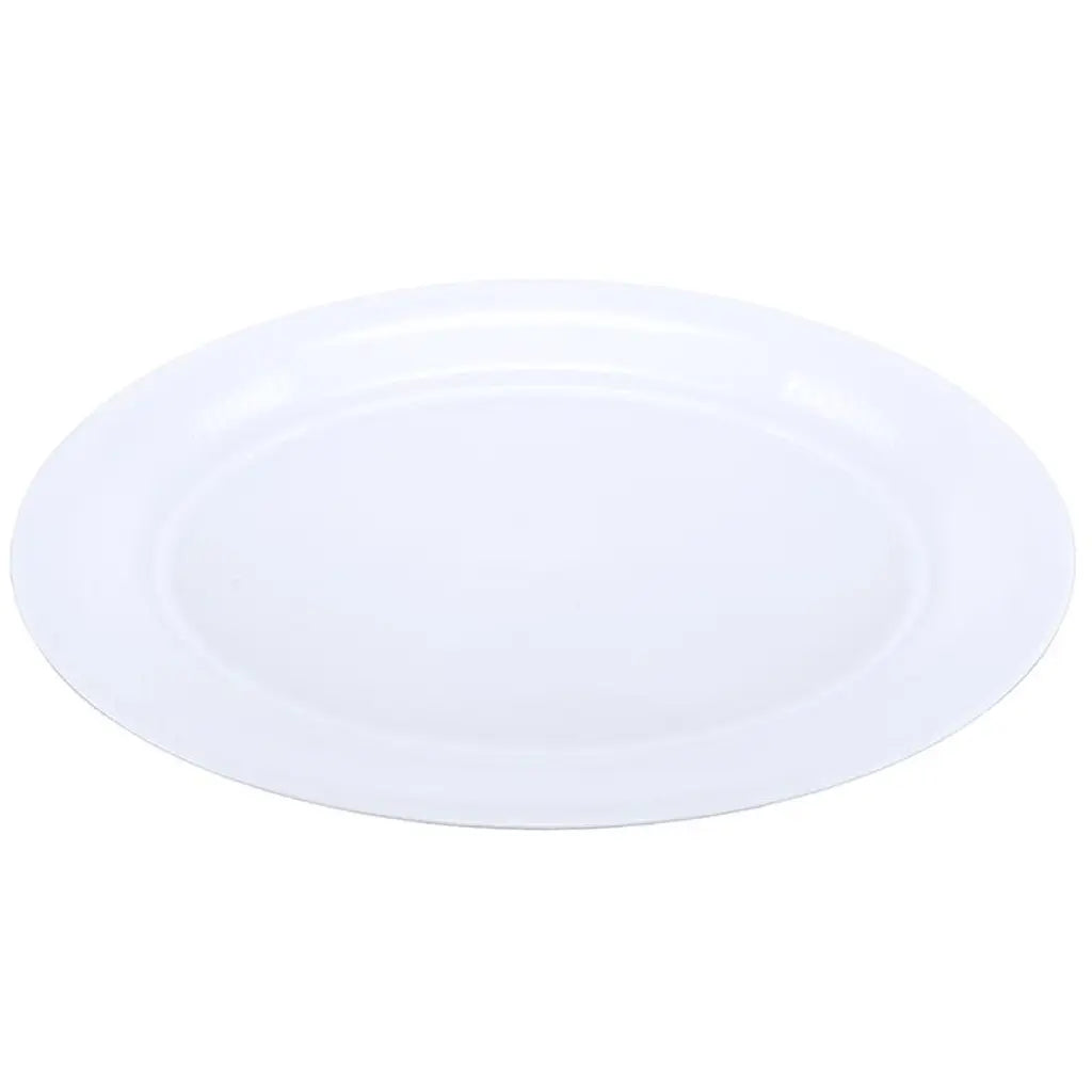 Home Master Kitchenware Oval Party Serving Platter White 47x36.5x4cm 252800