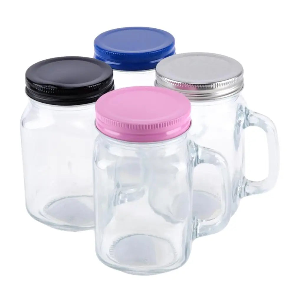 Home Master Mason Jar With Lid 450ml 164912