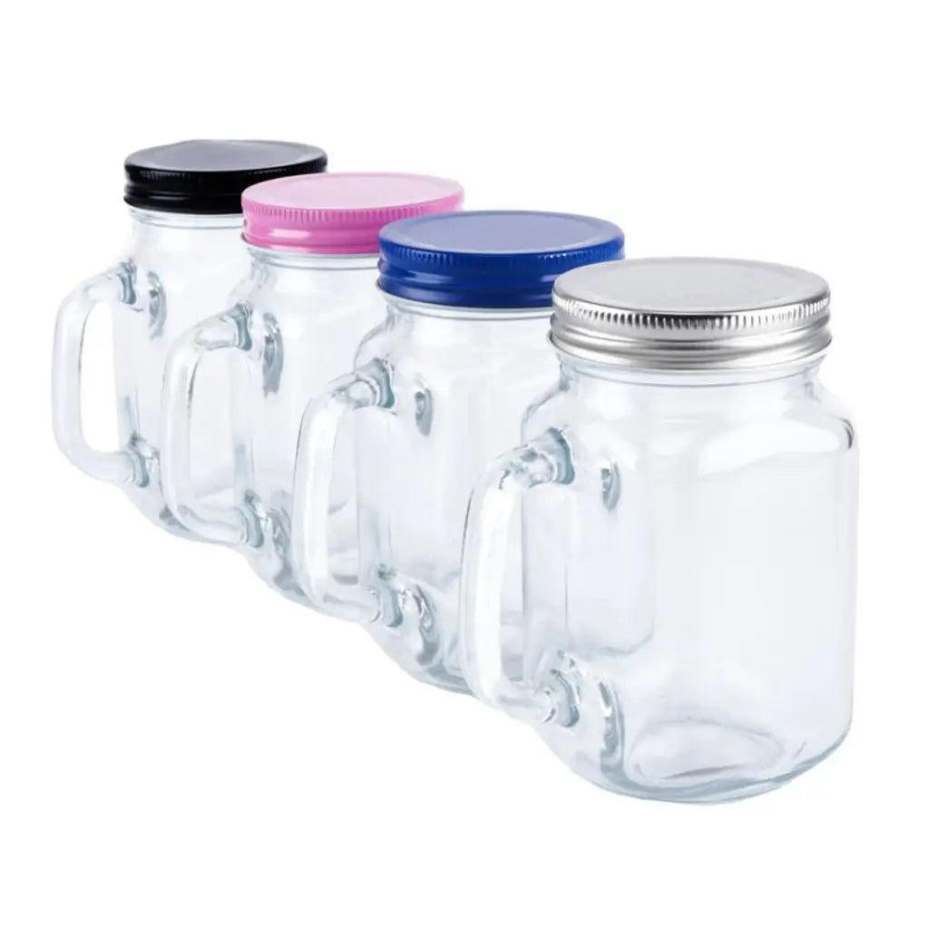 Home Master Mason Jar With Lid 450ml 164912