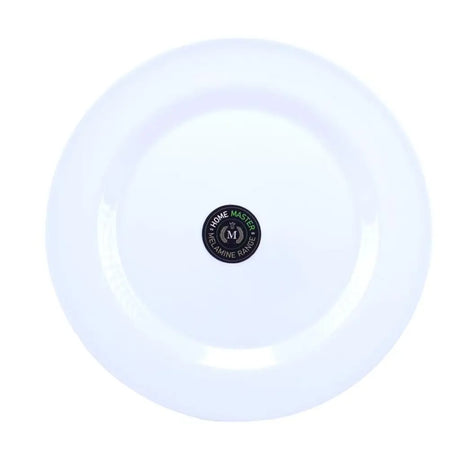 Home Master Melamine Plate Round 20x1.5cm White 105403