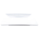 Home Master Melamine Plate Square 24.5x2.5cm White 54299
