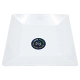 Home Master Melamine Plate Square 24.5x2.5cm White 54299