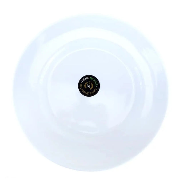 Home Master Melamine Platter Plate Round White 39cm 65011