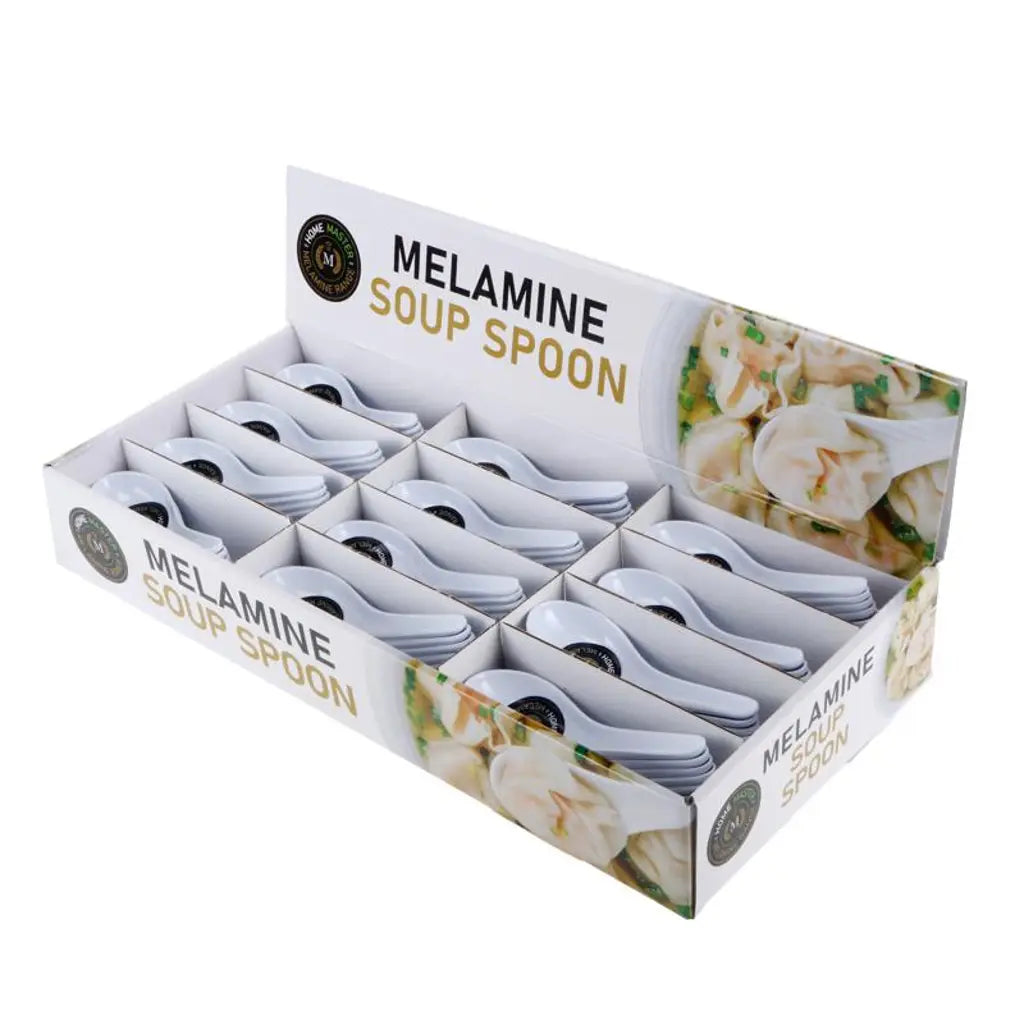 Home Master Melamine Soup Spoon White 167722