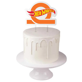 Hot Wheels Acrylic Cake Topper 88053198