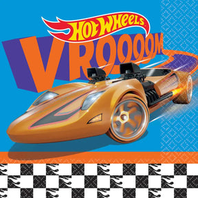 Hot Wheels Lunch Napkins 16Pk 88053112