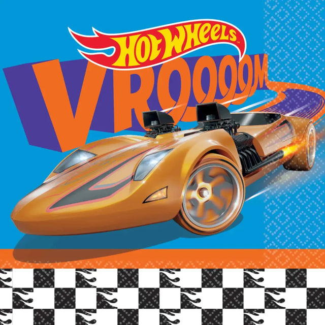 Hot Wheels Lunch Napkins 16Pk 88053112