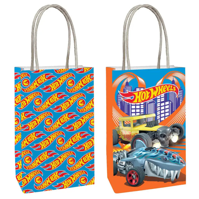 Hot Wheels Paper Kraft Bags 8Pk 88853167