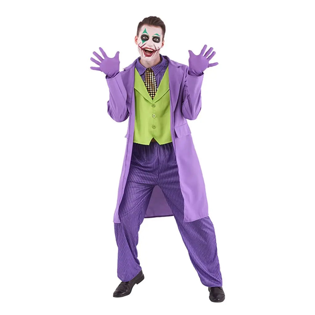 Joker Costume Jacket/Shirt/Vest Combo, Pants PP98906
