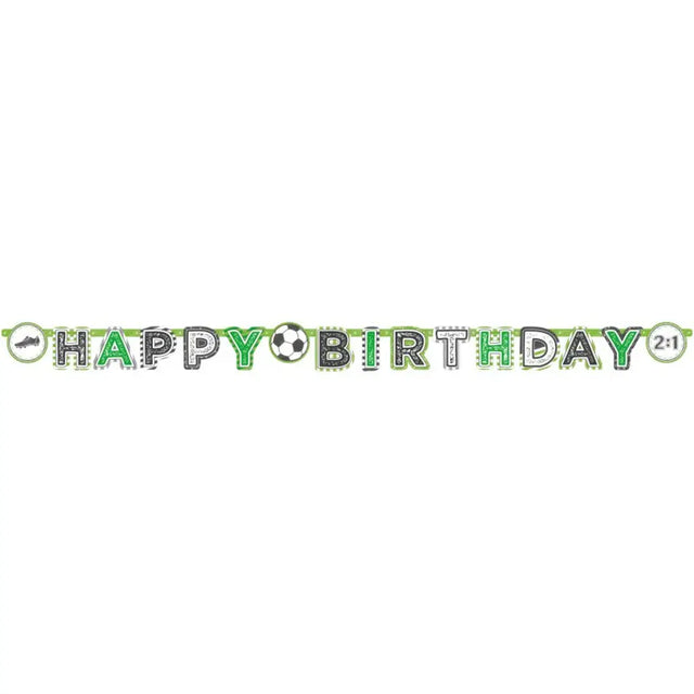 Kicker Party Happy Birthday Letter Banner 9903023