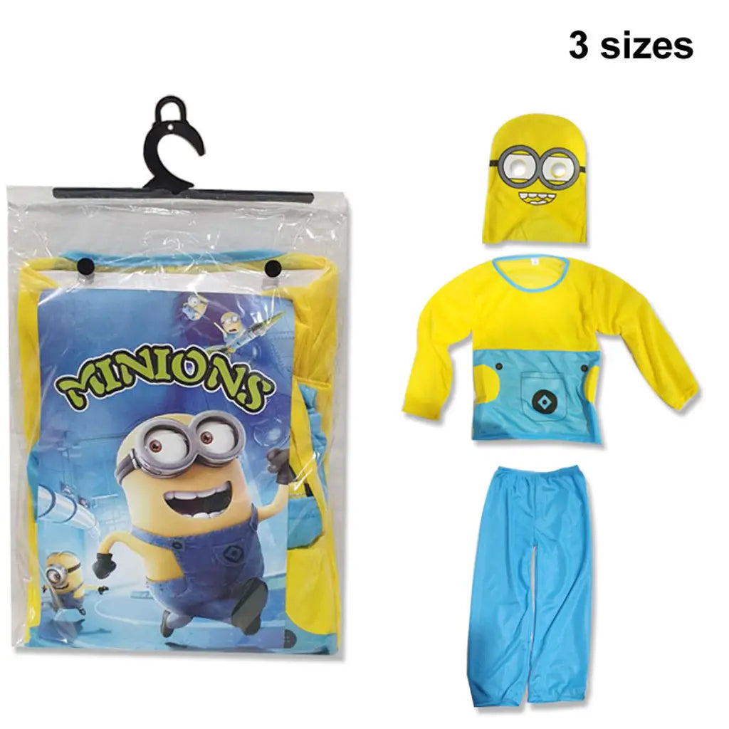 Kids Costume Minion 3 Sizes K220422