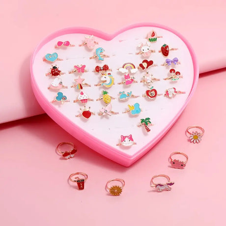 Kids Rings 36 Box Size Adjustable K149082