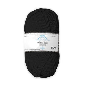 Knitting Yarn Black 100g K020114