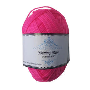 Knitting Yarn Hot Pink 100g K023641