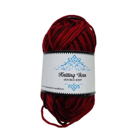 Knitting Yarn Multi Color Red 100g K043168