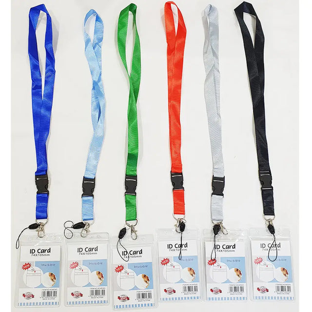 Lanyard W/Id Card Pocket 2Cmx90cm K048545