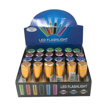 Led Torch Mini Asst Colors 2.5x9cm K117364