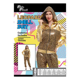 Leopard Shell Suit Costume Including Jacket, Trousers PP25094
