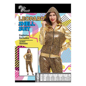 Leopard Shell Suit Costume Including Jacket, Trousers PP25094