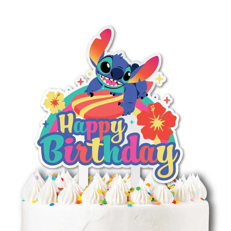 Lilo & Stitch Acrylic Cake Topper 88861780