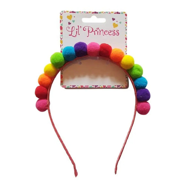 Loop Alice Pom Pom Rainbow Headband LPA0039
