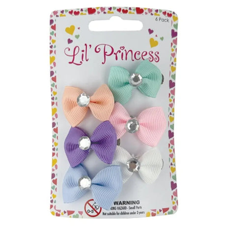 Loop Clip Ibis Mini Bow 6Pk LPA0062