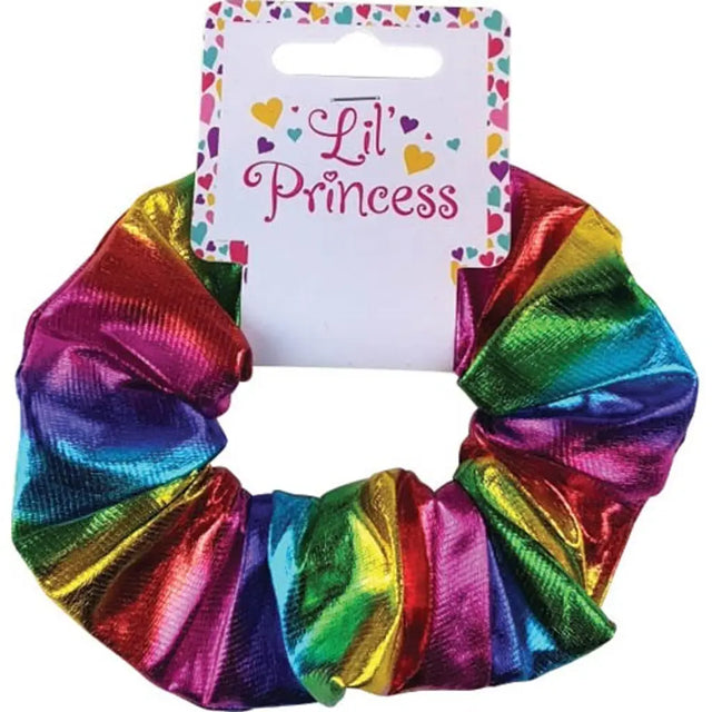 Loop Scrunchie Rainbow Metallic LPA0061